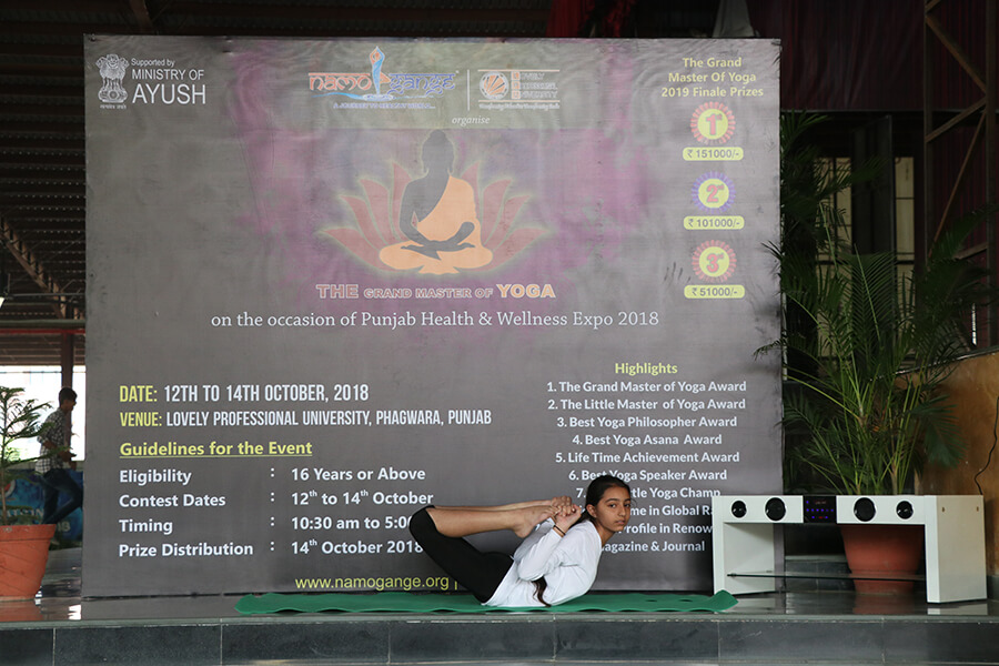 The Grand Master of Yoga Punjab Audition