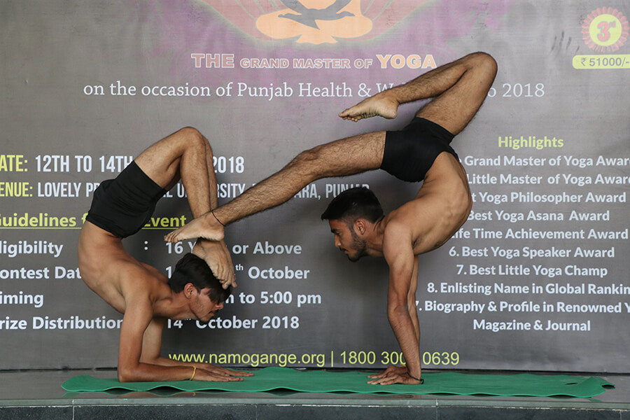 The Grand Master of Yoga Punjab Audition