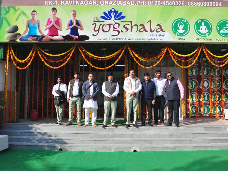 The Yogshala Opening