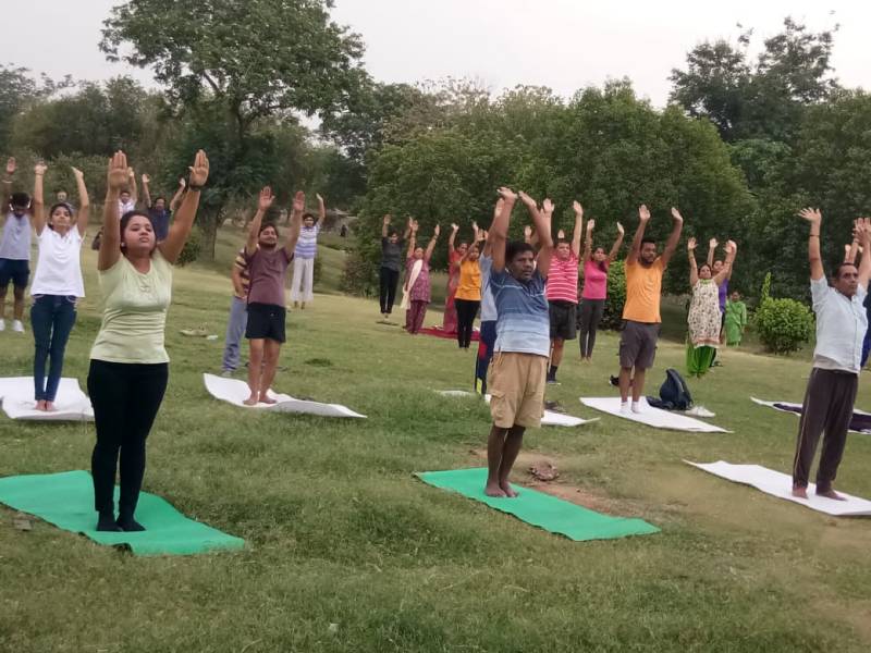 Yoga and Free Health Camp