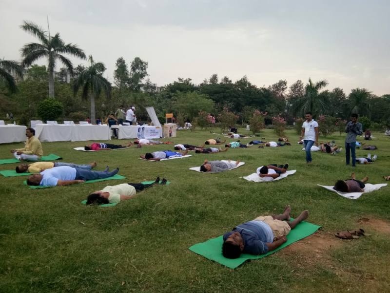 Yoga and Free Health Camp