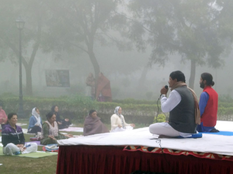 Yoga Therapy Camp Raj Nagar